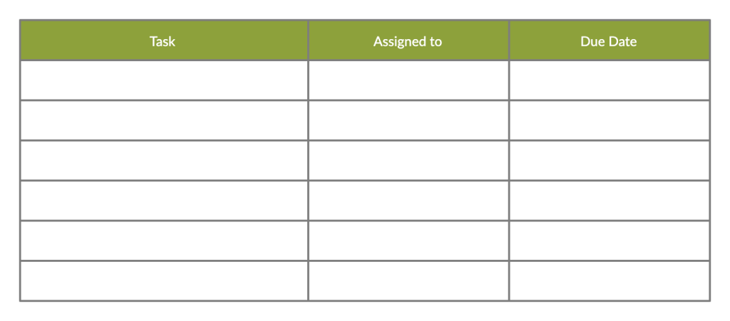 Simple Action Plan Template How to Write an Action Plan 